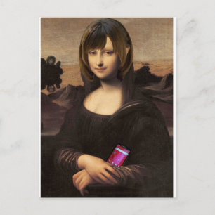 Carte Postale Mona Lisa