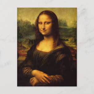 Carte Postale Mona Lisa by Léonard de Vinci