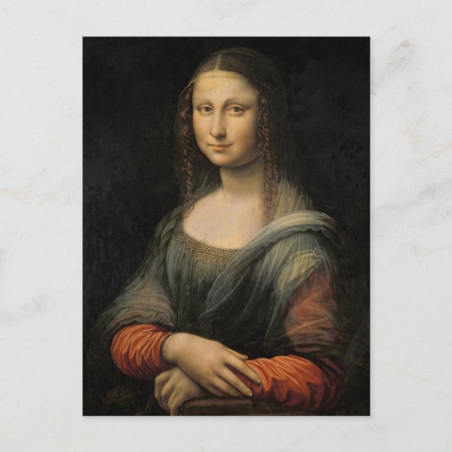 Carte postale Mona Lisa (Version alternative) (Devant)