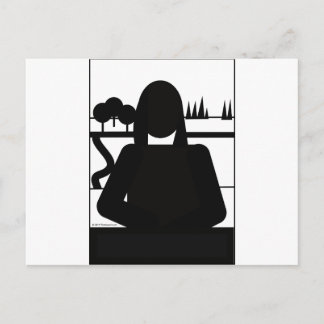 Carte Postale Mona Picto