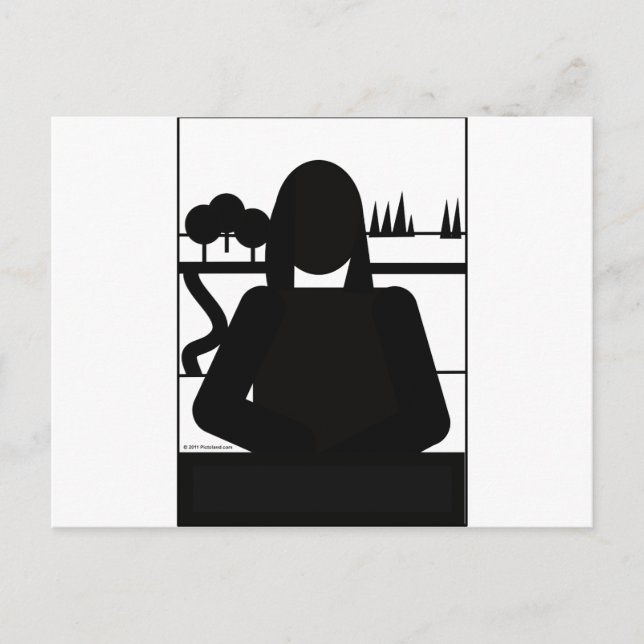 Carte Postale Mona Picto (Devant)