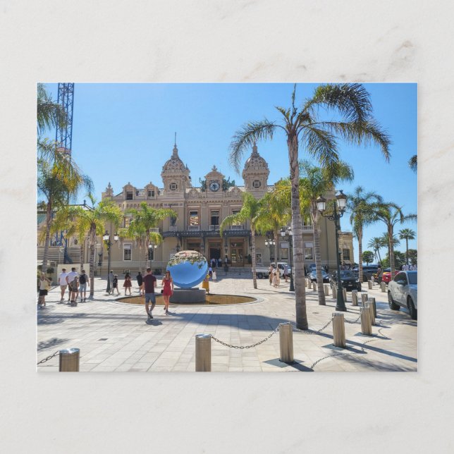 Carte Postale Monaco Casino (Devant)