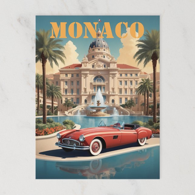 Carte Postale Monaco : Casino Monte Carlo (Créateur téléchargé)