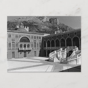 Carte Postale Monaco palace courtyard