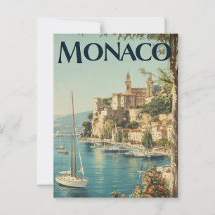 Carte Postale Monaco vintage