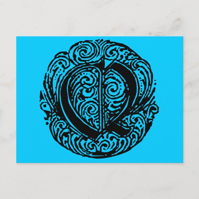 Carte Postale Monarchie "Q" (Devant)