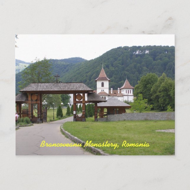 Carte Postale Monastère Brancoveanu Roumanie 1 (Devant)