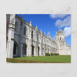 Carte Postale Monastère de Jeronimos à Belem, Lisbonne, Portugal