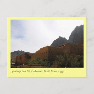 Carte Postale Monastère Sainte-Catherine, Sud Sinaï, Egypte