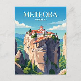 Carte Postale Monastères de Météora Grèce