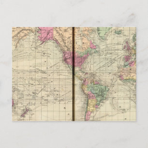 Carte Postale Monde
