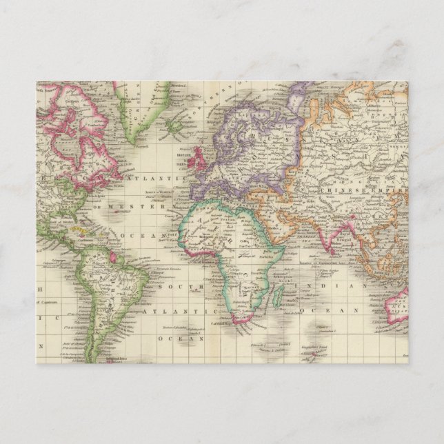 Carte Postale Monde 9 (Devant)