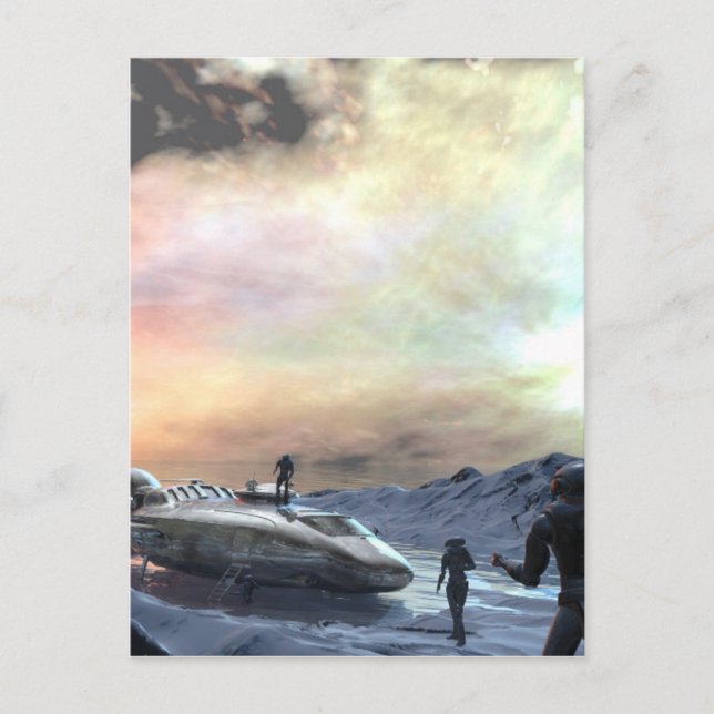 Carte Postale monde du soleil jumeau (Devant)