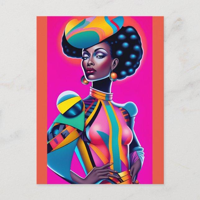 Carte Postale Monde mise en scène Composure Ken Gage Art (Devant)