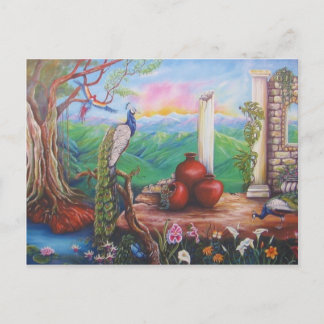 Carte Postale Monde perdu