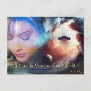 Carte Postale Mondes multidimensionnels