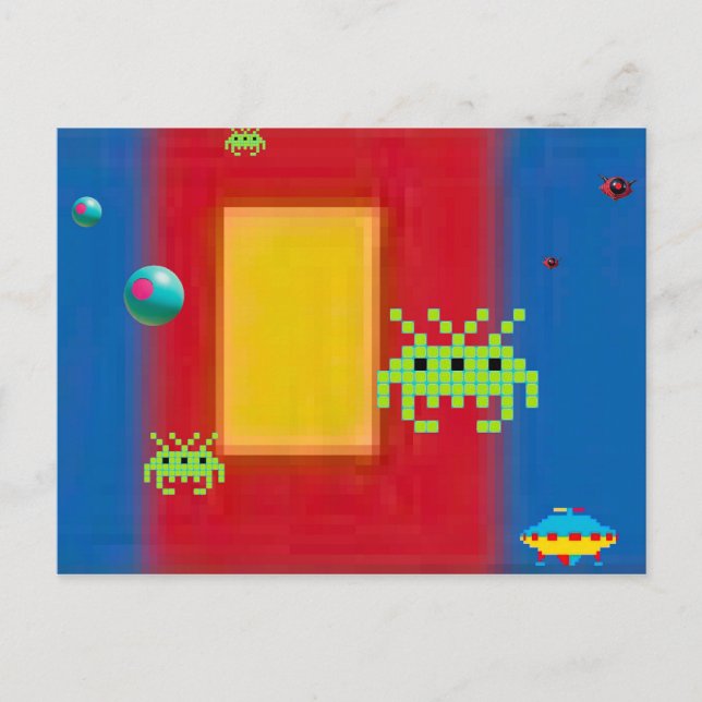 Carte Postale Mondrianos II (Devant)