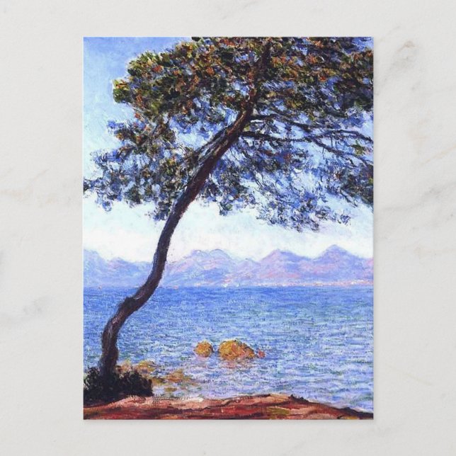Carte Postale Monet Antibes (Devant)