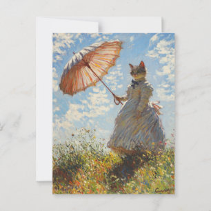 Carte postale Monet Art Vintage