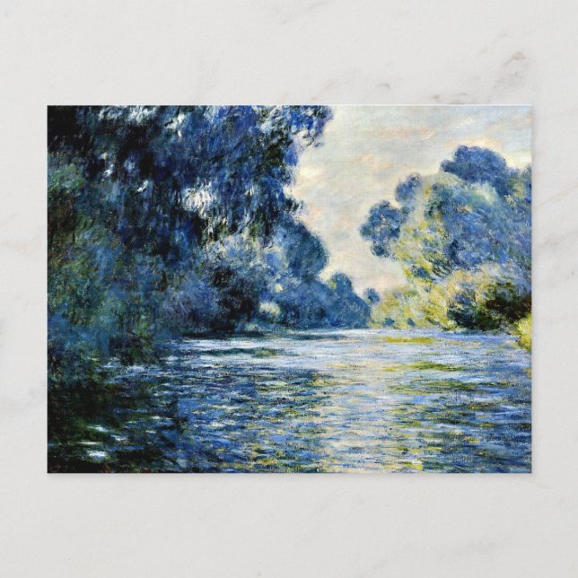 Carte Postale Monet - Bras de Seine à Giverny (Devant)