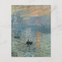 Monet Impression Sunrise Soleil Levant Peinture Le