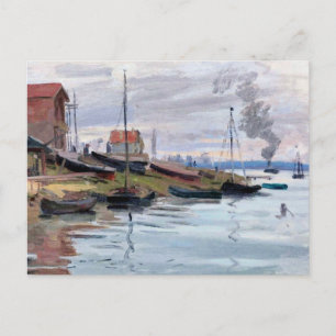 Carte Postale Monet - La Seine à Petit-Gennevilliers