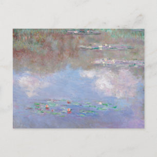 Carte Postale Monet - L'Etang Lily (Nuages), 