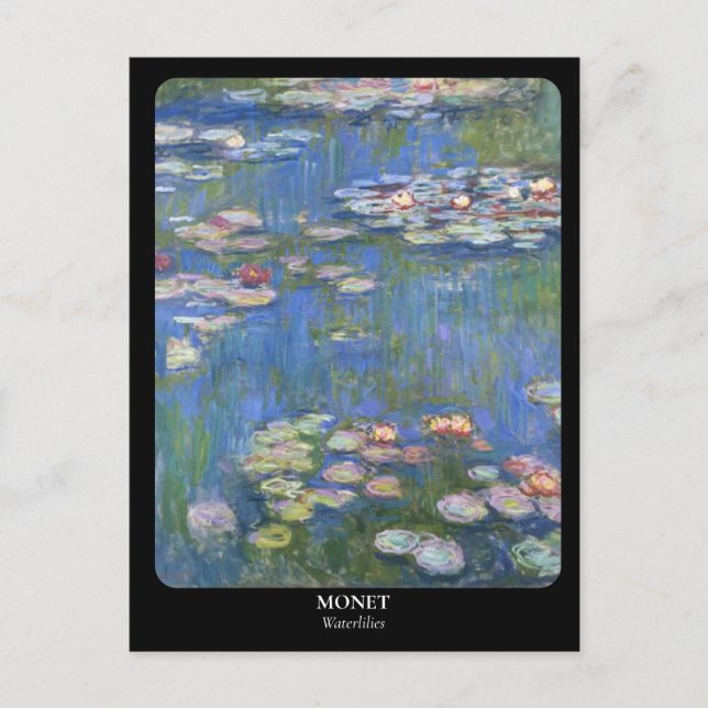 CARTE POSTALE MONET / NÉNUPHAR (Devant)