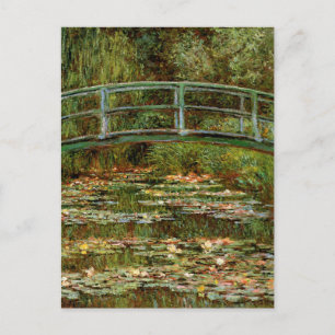 Carte Postale Monet Pont Japonais de Giverny