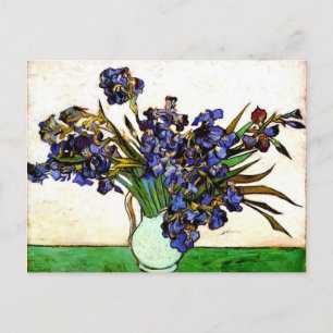 Carte Postale Monet - Vase avec Irises