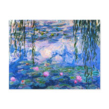 Carte postale Monet Water Lilies