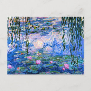 Carte Postale Monet - Water Lilies, 1919 artwork