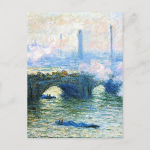 Carte Postale Monet - Waterloo Bridge, Londres