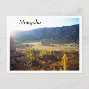 Carte Postale Mongolie