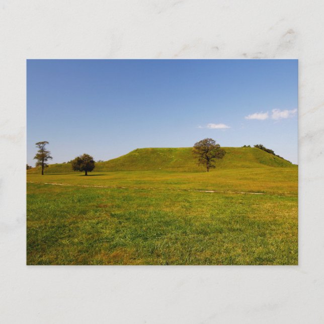 Carte Postale Monks Mound, Collinsville, Illinois (Devant)
