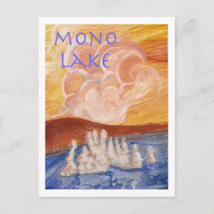 Carte postale mono de lac