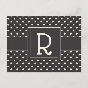 Carte Postale monogramme   Signs Step One