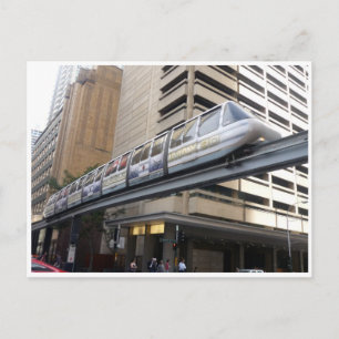 Carte Postale monorail sydney