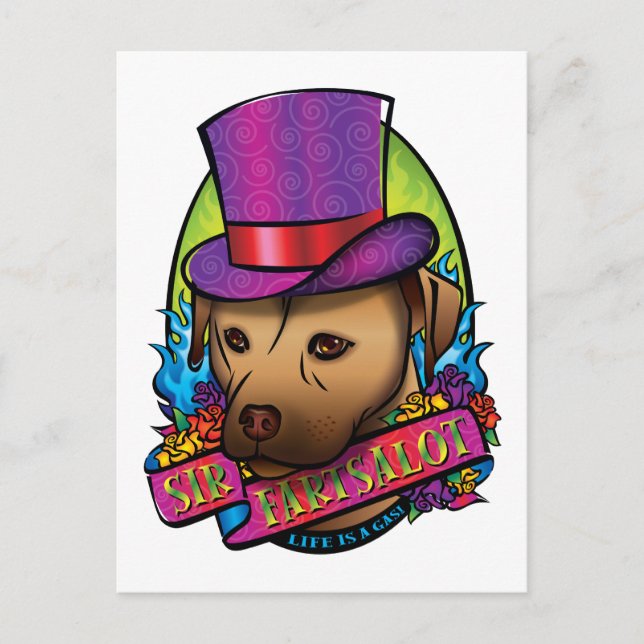 Carte Postale Monsieur Petarson (Devant)