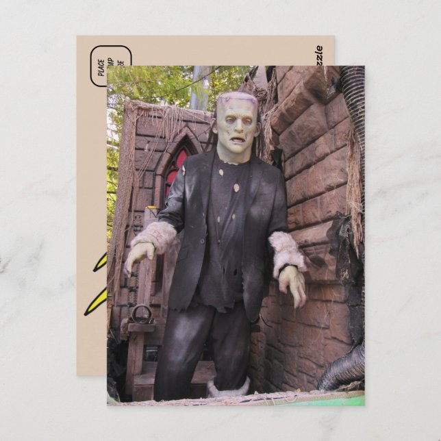 Carte postale Monster de Frankenstein - Édition 20 (Devant / Derrière)