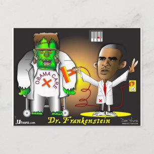 Carte Postale Monster Frankenstein