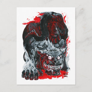 Carte Postale Monster Kitty