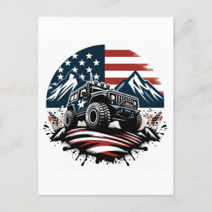 CARTE POSTALE MONSTER TRUCK