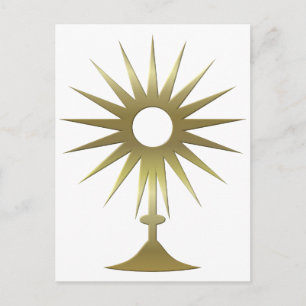Carte Postale Monstrance eucharistique