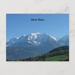 Carte Postale Mont Blanc -