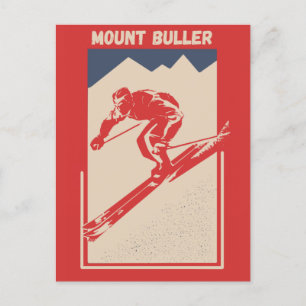 Carte Postale Mont Buller Alpes victoriennes Australie Station d