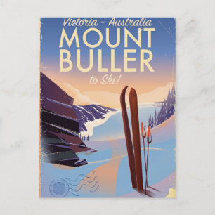Carte Postale Mont Buller, Victoria Australie