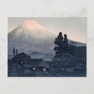 Carte Postale Mont Fuji depuis Mizukubo (1932) - Takahashi
