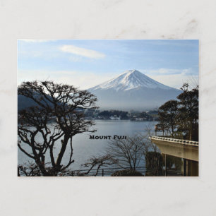 Carte Postale Mont Fuji, Japon