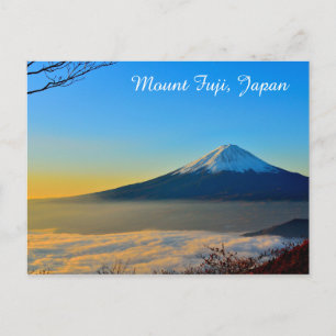 Carte Postale Mont Fuji, Japon